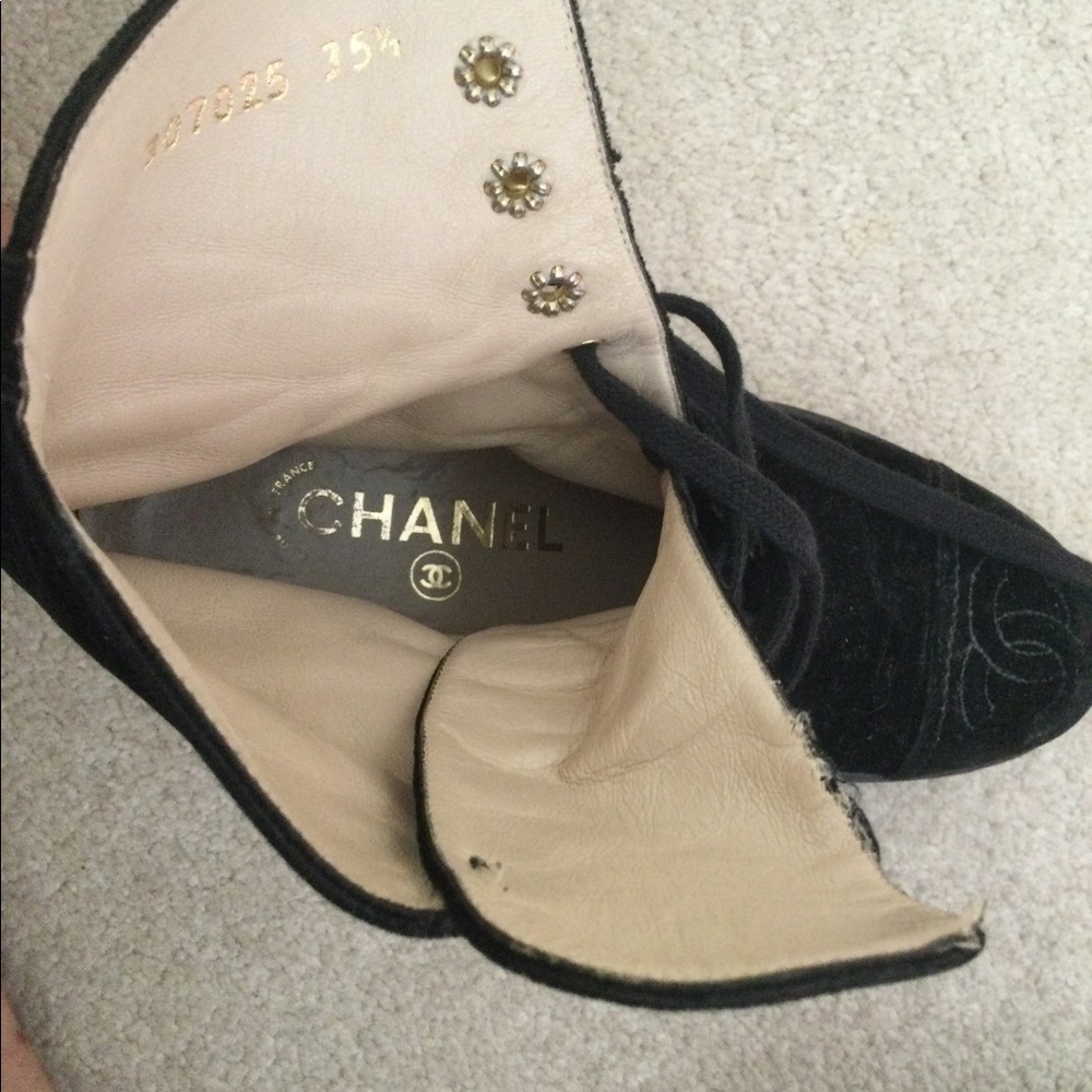 Channel Biker Boots - Picture 6 of 7
